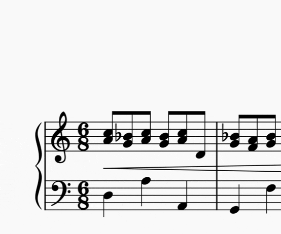 Sound flags all staves