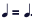 A metric modulation, quarter note = dotted quarter note